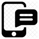 SMS Mensaje Movil Mensaje De Texto Icono