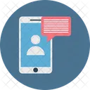 Chat Movil Globo De Chat Globo De Dialogo Icon