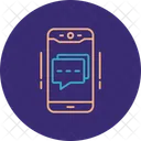 Chat móvil  Icono