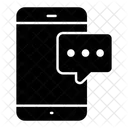 Chat móvil  Icono