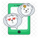 Citas Con Osos Chat Movil Chat Romantico Icono