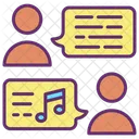 Ichat Chat De Musica Chat Musical Icono