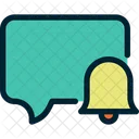 Chat Notification Bell Icon