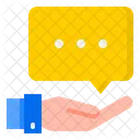 Chat-Pflege  Symbol