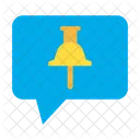 Chat Pin  Icon