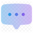 Chat Pop Up Dots Icon