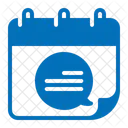 Chat Planning Administration Icône