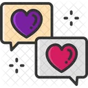 Chat Romantico Mensaje De Amor Chat De Amor Icono