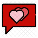 Chat Romantico Mensaje Romantico Chat De Amor Icono