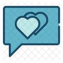 Chat Romantico Mensaje Romantico Chat De Amor Icono