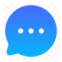 Chat Round Dots  Icon