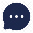 Chat-round-dots  Icon