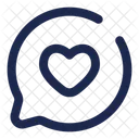 Chat Round Like User Icon Ui Icon