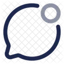 Chat Round Unread Web Icon Message Icon Icon
