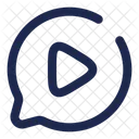 Chat Round Video User Icon Ui Icon