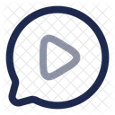 Chat Round Video User Icon Ui Icon