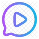 Chat Round Video User Icon Ui Icon