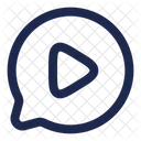 Chat Round Video User Icon Ui Icon