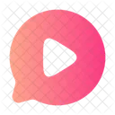 Chat Round Video User Icon Ui Icon