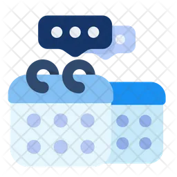 Chat Schedule  Icon
