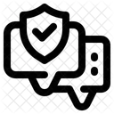 Chat Security Message Encryption Icon
