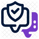 Chat Security Message Encryption Icon