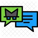 Chat Spyware Conversation Cyber Icon