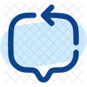 Chat Square Arrow Icon