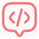 Chat Square Code Web Icon Message Icon Icon