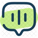 Chat Cuadrado Llamada Icono Web Icono De Mensaje Icono