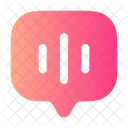 Chat Cuadrado Llamada Icono Web Icono De Mensaje Icono