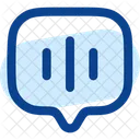 Chat Cuadrado Llamada Icono