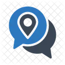 Chat-Standort  Symbol