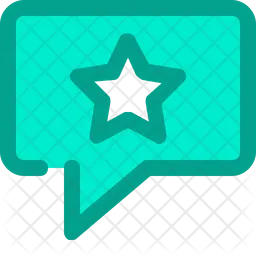 Chat Star  Icon