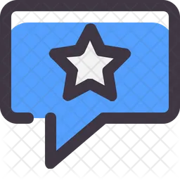 Chat Star  Icon