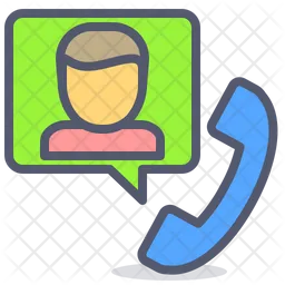 Chat-Telefon  Symbol