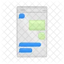 Chat Telefonico Chat Comunicacion Icono