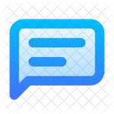 Chat Text  Icon