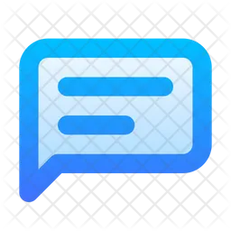 Chat Text  Icon