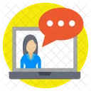 Video Chat Communication Icône