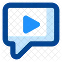 Chat Video  Symbol