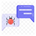 Chat Bug Chat Virus Malware Chat Icon