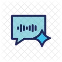 Technologie De La Parole Generee Icône