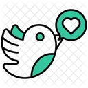 Chat-Vogel  Symbol