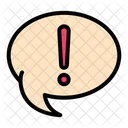 Chat Warning Chat Message Icon