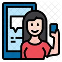 Chat Woman Female Communication Icon