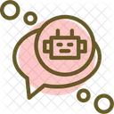 Chatbot Automated Chat Virtual Assistant Icon