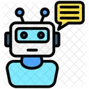 Chatbot Chat Ai Icône