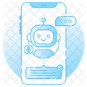 Chatbot Robot Bionic Man Icon