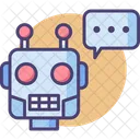 Chatbot Robot Live Chat Icon